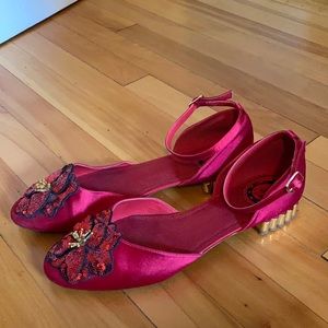 Miss L-Fire Petunia Red Sandals